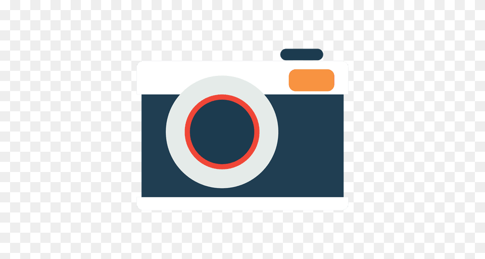 Flat And Simple Camera Icon, Electronics, Digital Camera Free Transparent Png