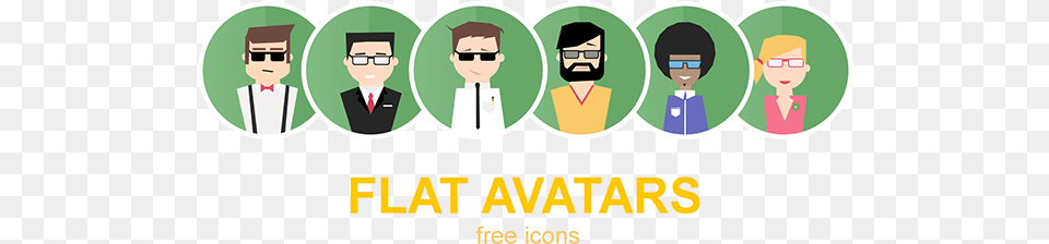 Flat Avatars Icons Cartoon, Photography, Boy, Child, Person Free Png