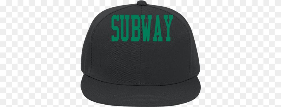 Flat Bill Fitted Hats 123 Subway Hat, Baseball Cap, Cap, Clothing Free Png Download