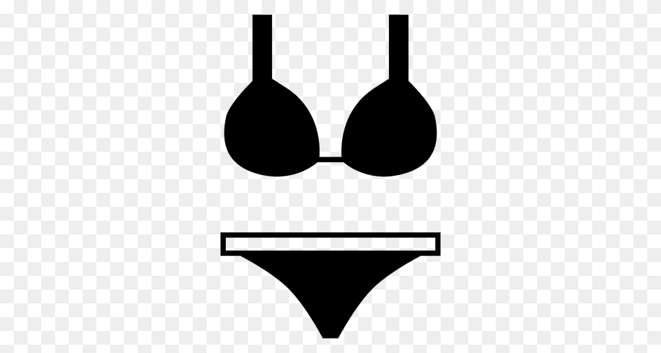 Flat Black Bikini Underwear, Clothing, Lingerie, Swimwear, Bra Png Image