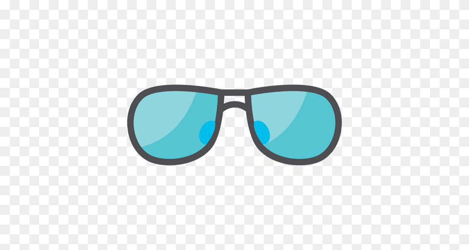 Flat Blue Sunglass Icon, Accessories, Glasses, Sunglasses Png