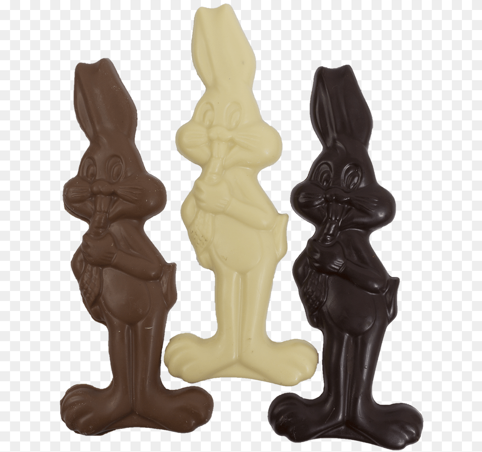 Flat Bugs Bunny, Chocolate, Dessert, Food, Person Free Transparent Png