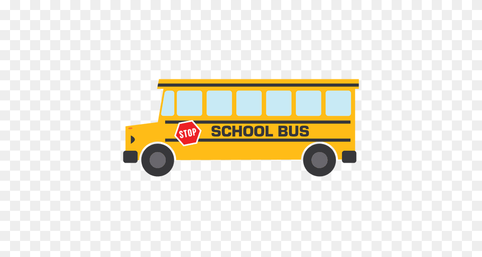 Flat Bus School Bus School, School Bus, Transportation, Vehicle, Car Free Transparent Png