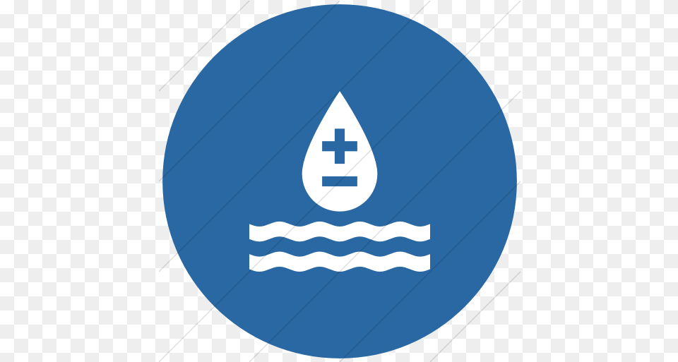 Flat Circle White Icon Water Quality, Nature, Outdoors, Logo Png