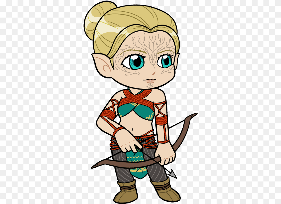 Flat Color Chibi Commission For Professor Isabel Of Cartoon, Book, Comics, Publication, Baby Free Png