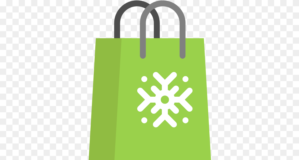 Flat Color Christmas Paper Bag Icon Shopping, Shopping Bag Png Image