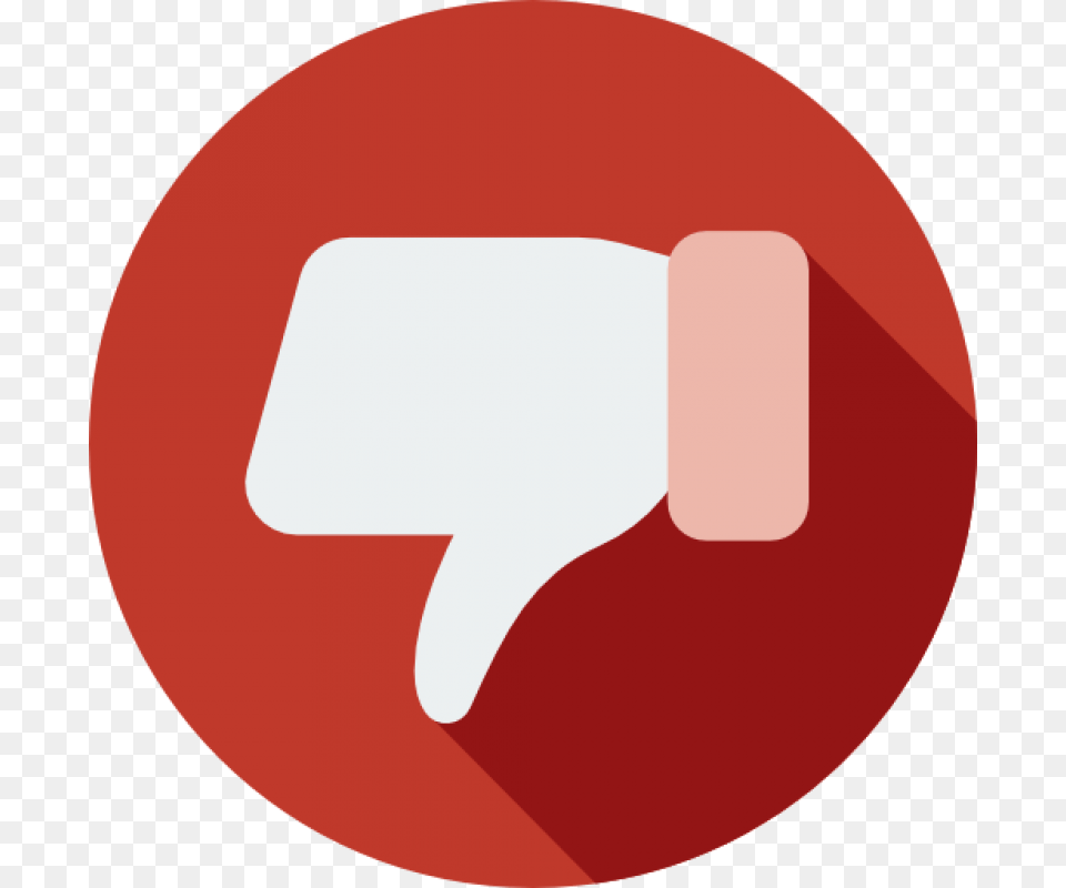 Flat Design Dislike Button Dislike, Sign, Symbol Png Image