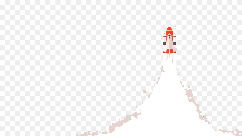 Flat Design Wallpaper Launch, Aircraft, Spaceship, Transportation Free Png