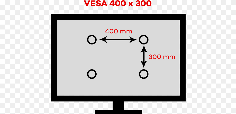 Flat Display Mounting Interface, White Board Png Image