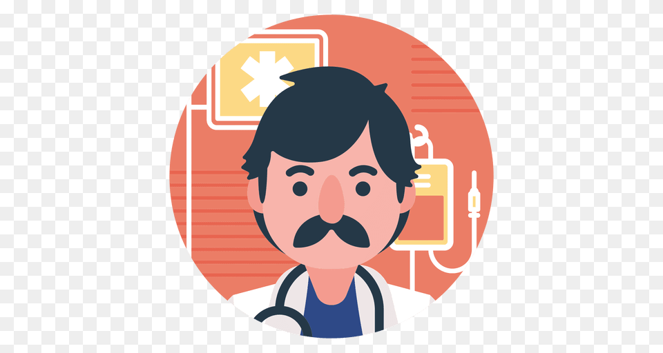 Flat Doctor Cartoon, Photography, Head, Person, Baby Free Png