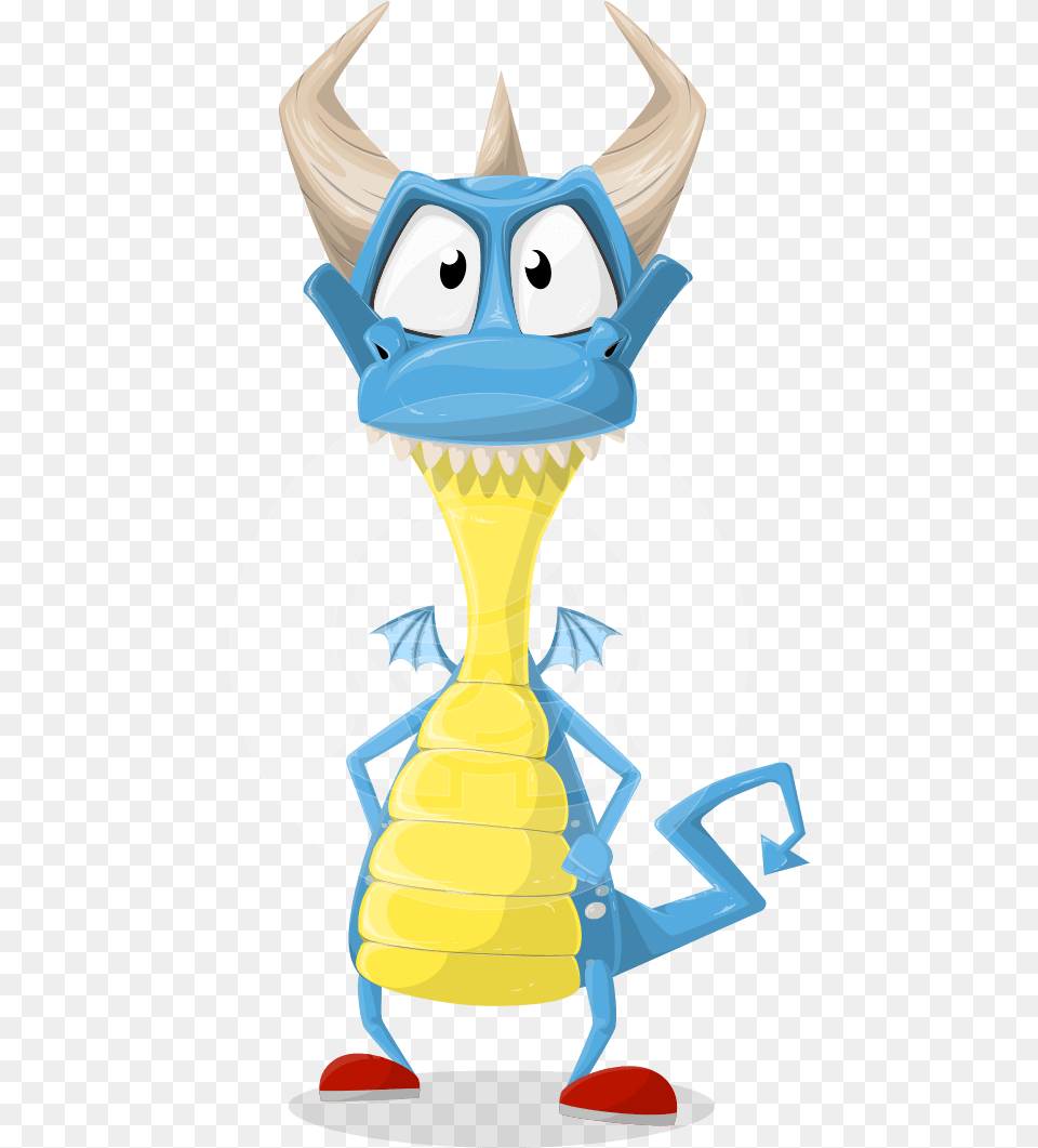 Flat Dragon Vector Cartoon Character Aka Herman Dragon Cool Dragon Cartoon Vector, Person Free Png