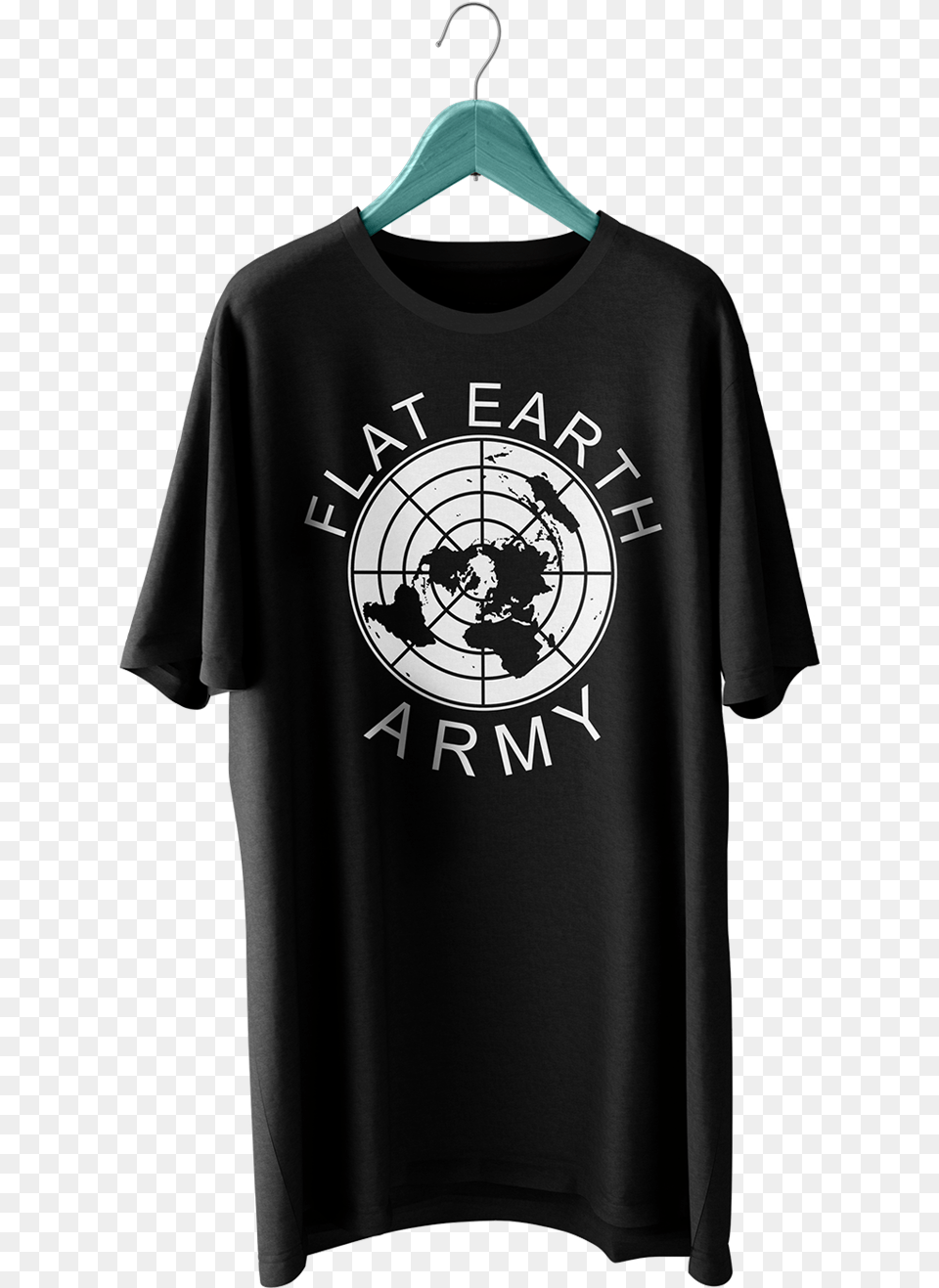 Flat Earth Army Active Shirt, Clothing, T-shirt, Adult, Male Free Png Download