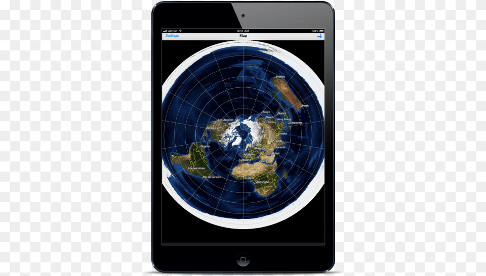 Flat Earth Hd Flat Earth Map Hd, Computer, Electronics, Tablet Computer, Astronomy Free Png Download