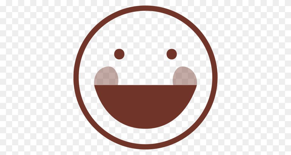 Flat Excited Emoji Icon Free Png Download