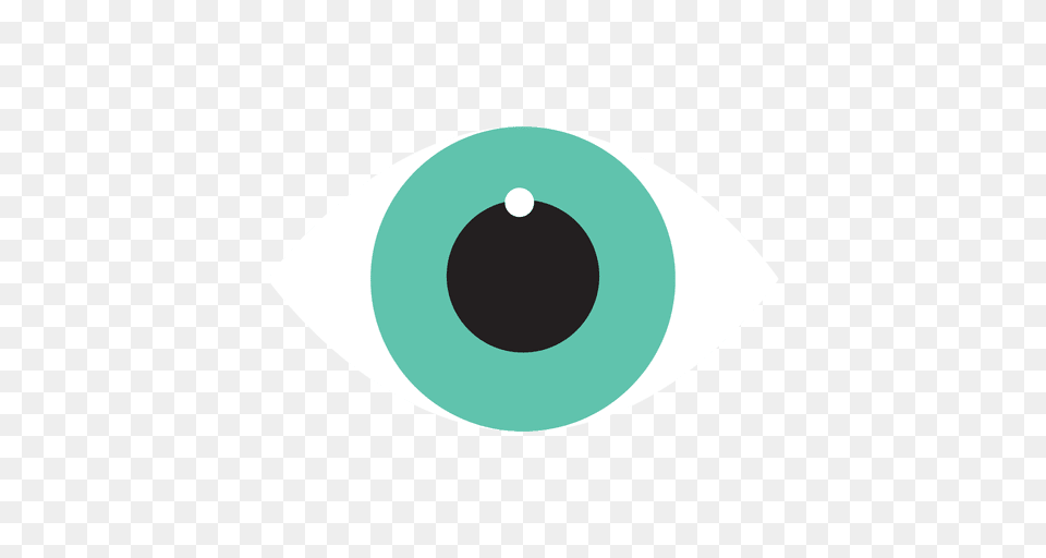 Flat Eye Icon, Disk Png Image
