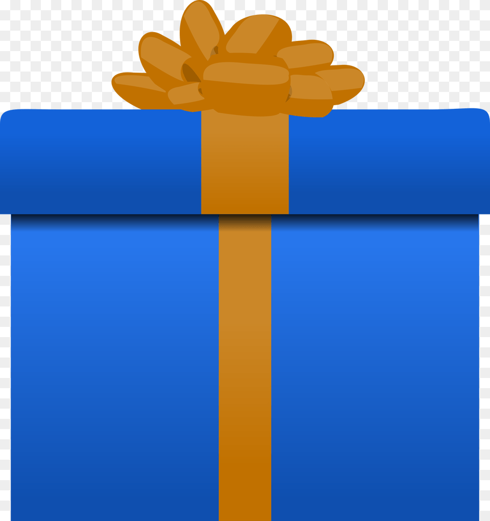 Flat Gift Box Gradient Cross Free Png Download