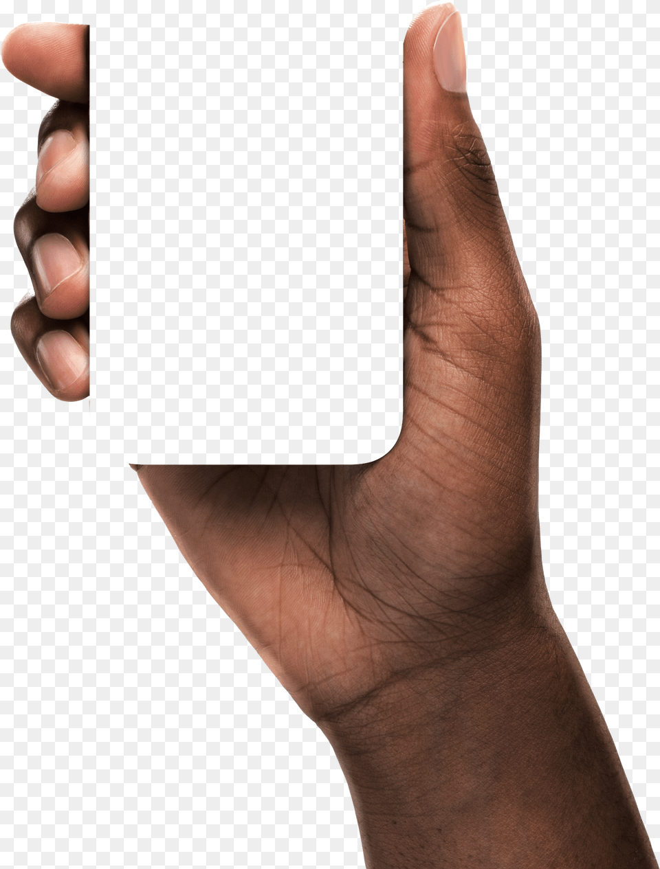 Flat Hand Mobile Shopping Gif Transparent Original Black Hand Holding Phone, Body Part, Finger, Person, Electronics Free Png