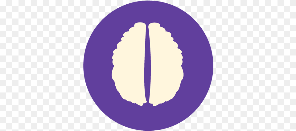 Flat Human Brain Sign Transparent U0026 Svg Vector File Circle, Plant, Flower, Leaf, Petal Free Png