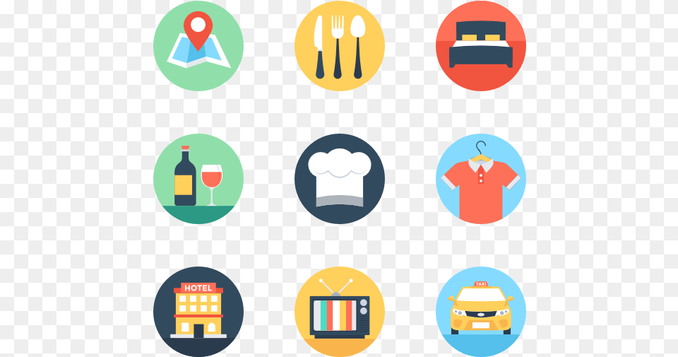 Flat Icon, Cutlery Png Image