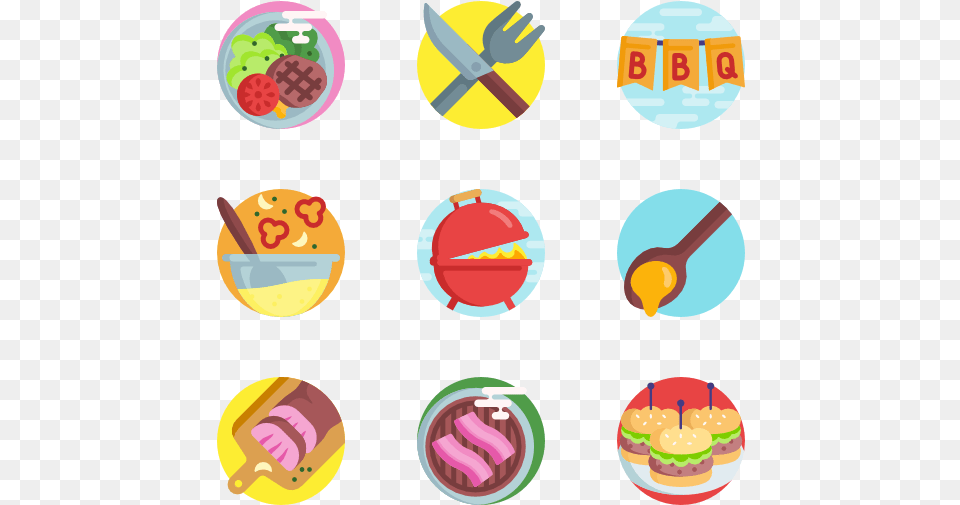 Flat Icon, Cutlery, Food, Sweets, Fork Free Png