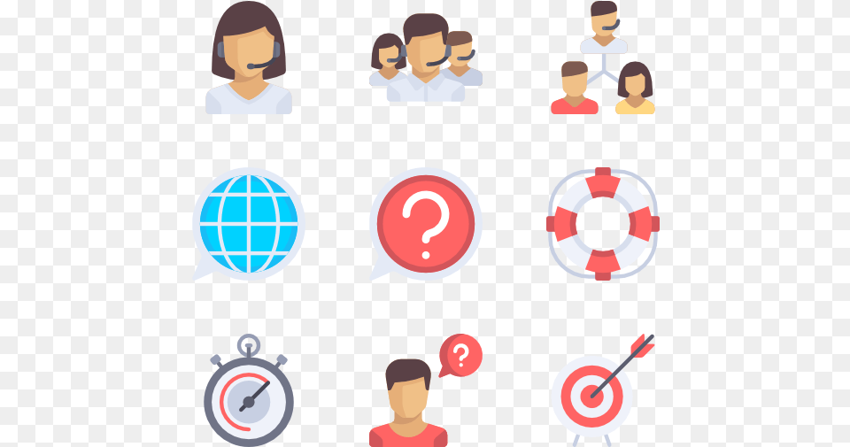 Flat Icon Customer Service, Adult, Male, Man, Person Free Png