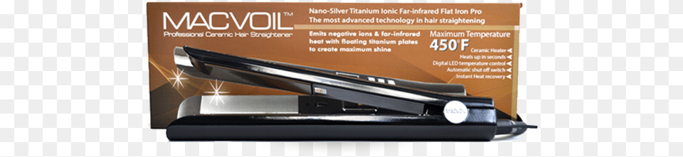 Flat Iron Shsalons Com Macvoil Shiva Turbo Nano Titanium Far Infrared Flat, Computer, Electronics, Tablet Computer Free Png