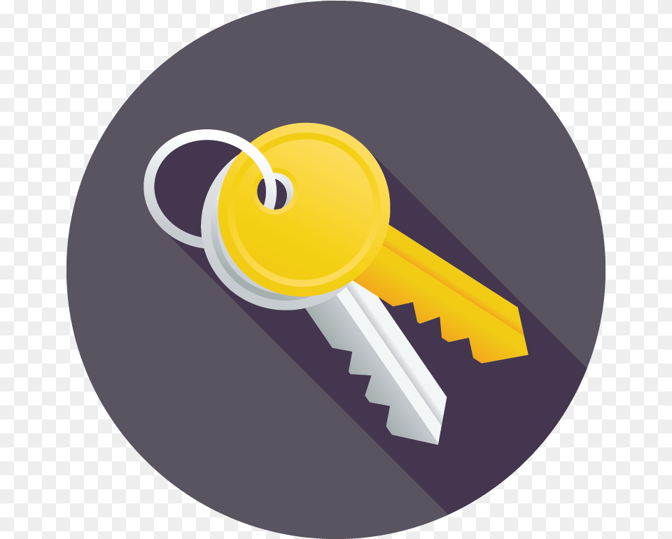 Flat Keys Icon, Key, Disk Png Image