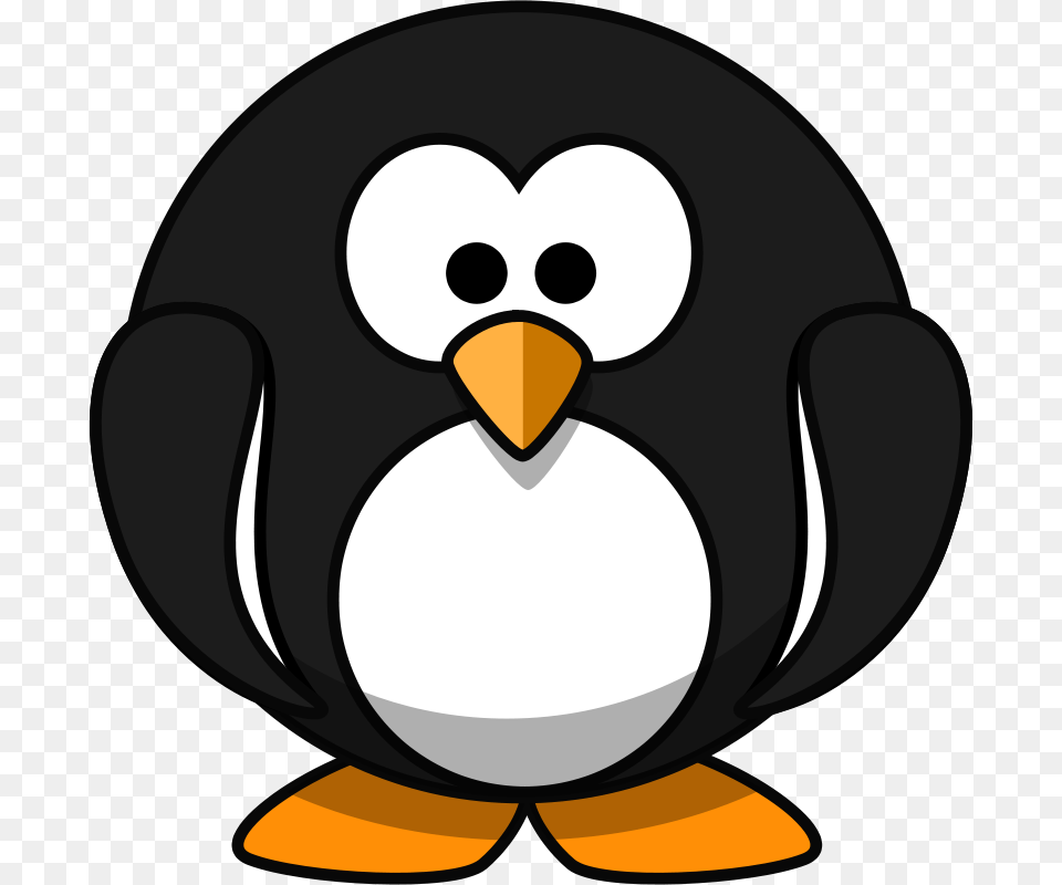 Flat Lemmling Cartoon Penguin, Animal, Bird, Nature, Outdoors Free Transparent Png