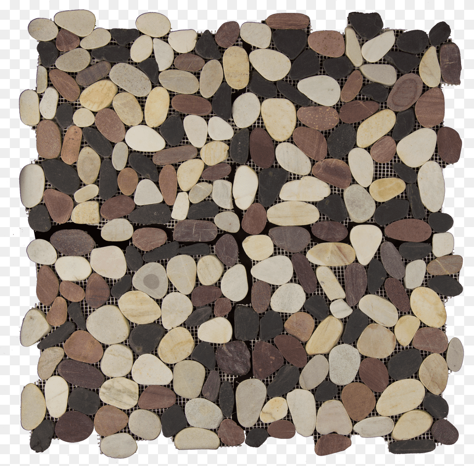 Flat Matte Pebble Mosaics Wood Free Png Download