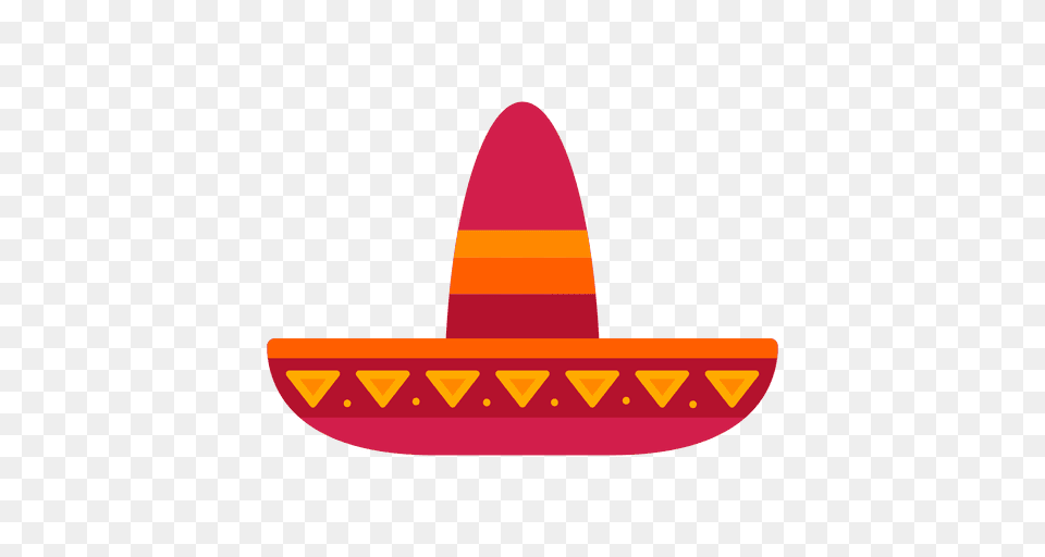 Flat Mexico Hat, Clothing, Sombrero Png Image