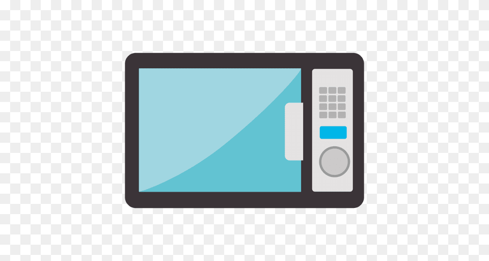Flat Microwave Oven Icon, Appliance, Device, Electrical Device, Screen Free Png
