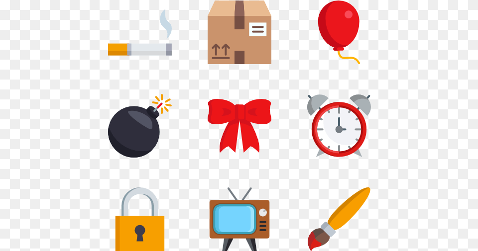 Flat Objects Png Image