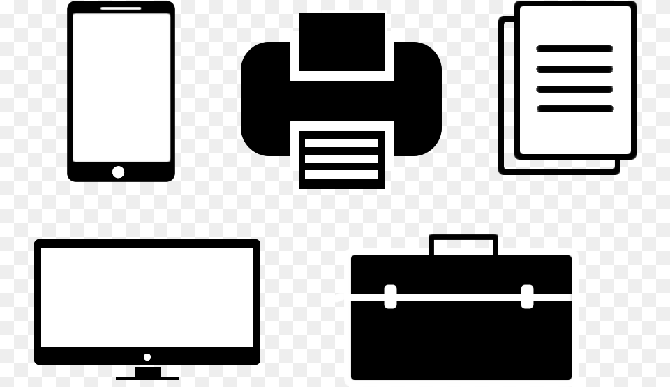 Flat Office Icon Pack, Text Png Image