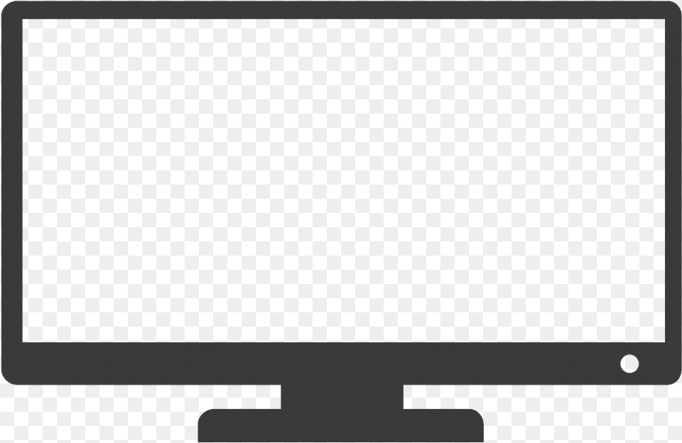 Flat Panel Tv Icon Tv Isolated, Computer Hardware, Electronics, Hardware, Monitor Free Png Download