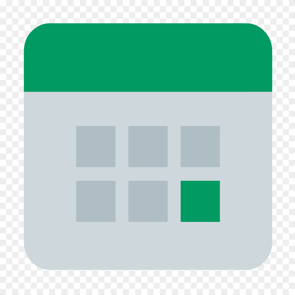 Flat Planner Green Calendar, First Aid, Text Free Png Download