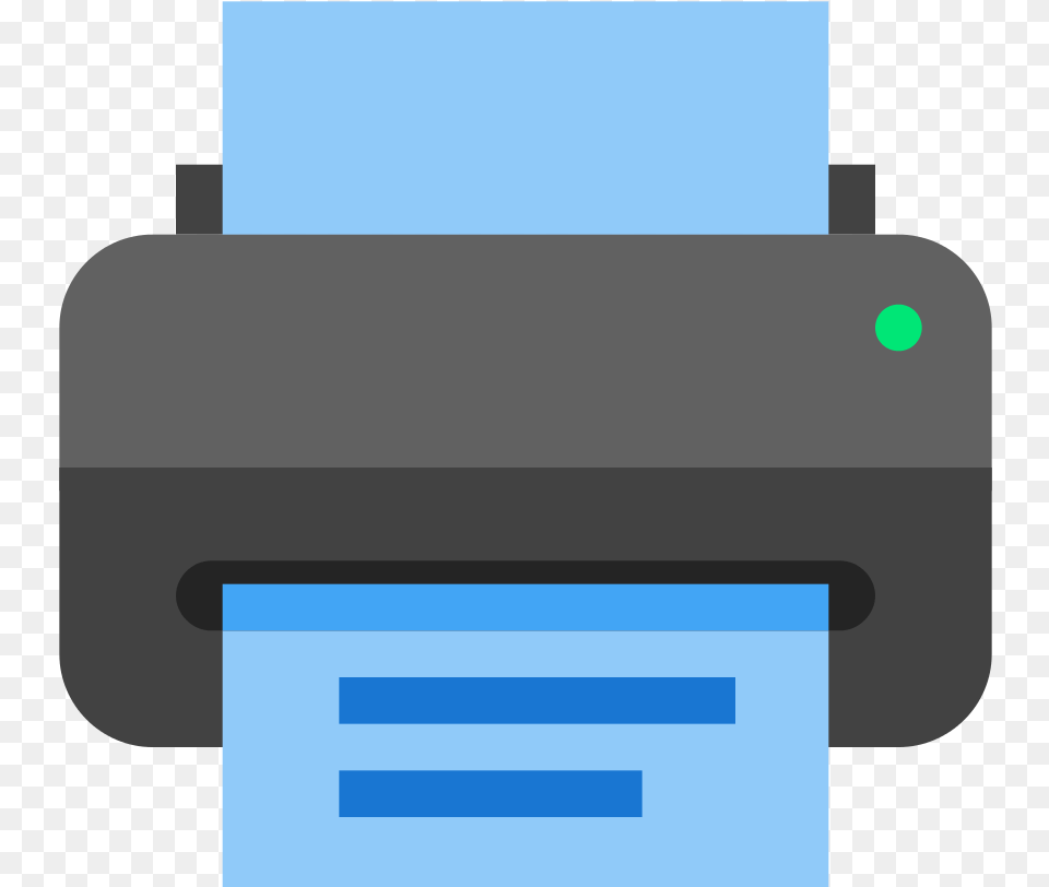Flat Print Print Icon, Computer Hardware, Electronics, Hardware, Machine Free Transparent Png