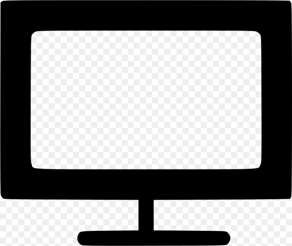 Flat Screen Tv Icon Computer Hardware, Electronics, Hardware, Monitor Free Png Download