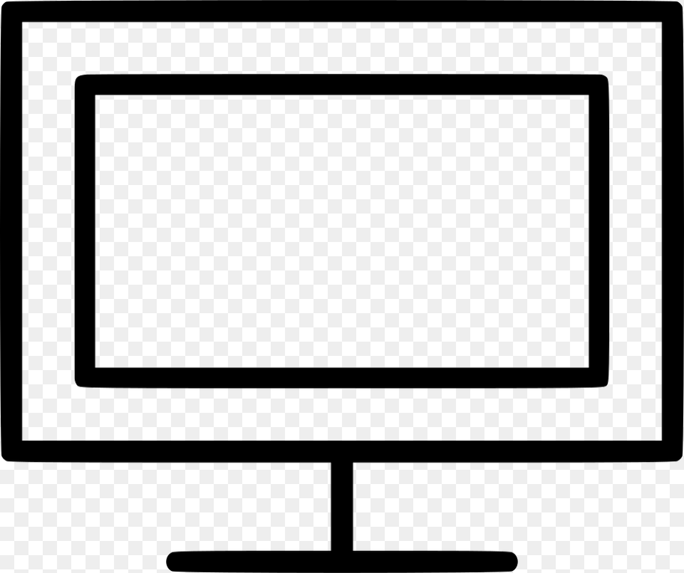 Flat Screen Tv Icon Free Download, Computer Hardware, Electronics, Hardware, Monitor Png Image