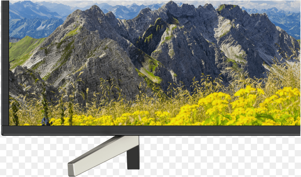 Flat Screen Tv Wall, Computer Hardware, Monitor, Hardware, Electronics Free Png Download