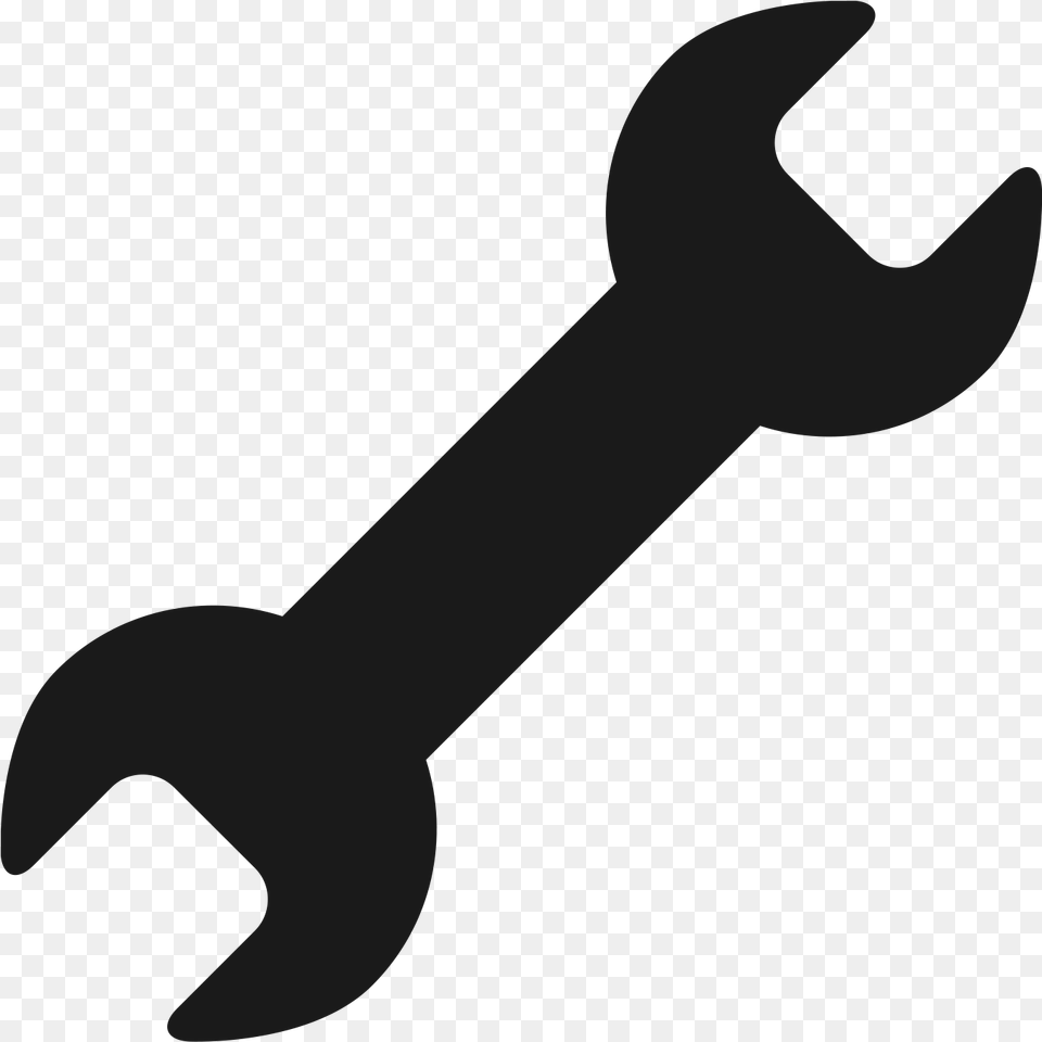 Flat Spanner Icon, Wrench Png
