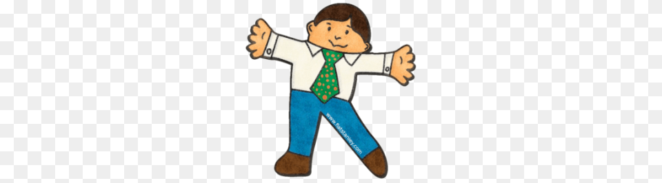 Flat Stanley Another Classic Character Moves From Paper, Accessories, Formal Wear, Tie, Baby Free Png Download