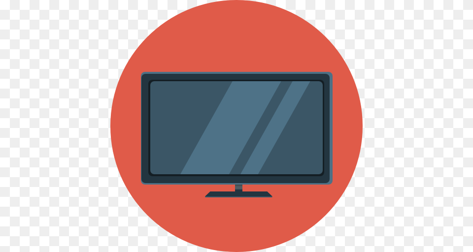 Flat Television Tv Icon, Computer Hardware, Electronics, Hardware, Monitor Free Png