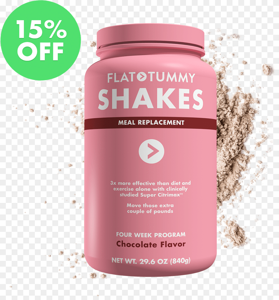 Flat Tummy Co Shake, Herbal, Herbs, Plant, Powder Png Image