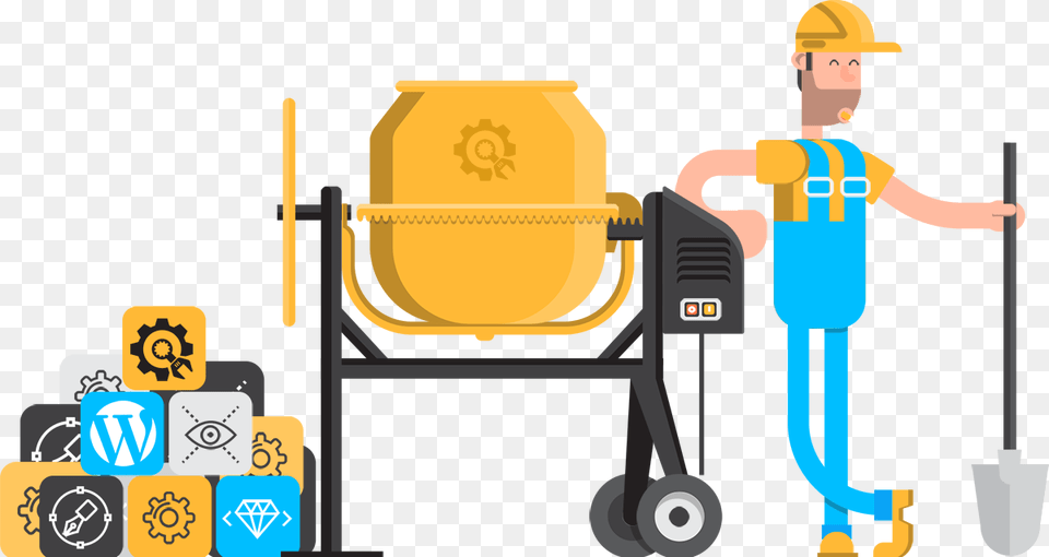 Flat Under Construction, Worker, Person, Cleaning, Clothing Free Png