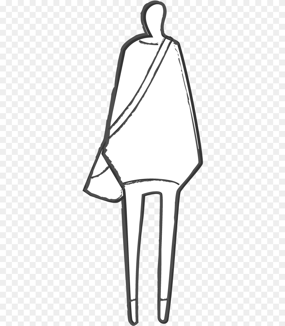 Flat Vector People Drawings Architecture Human Figure, Cape, Clothing, Fashion, Cloak Free Png