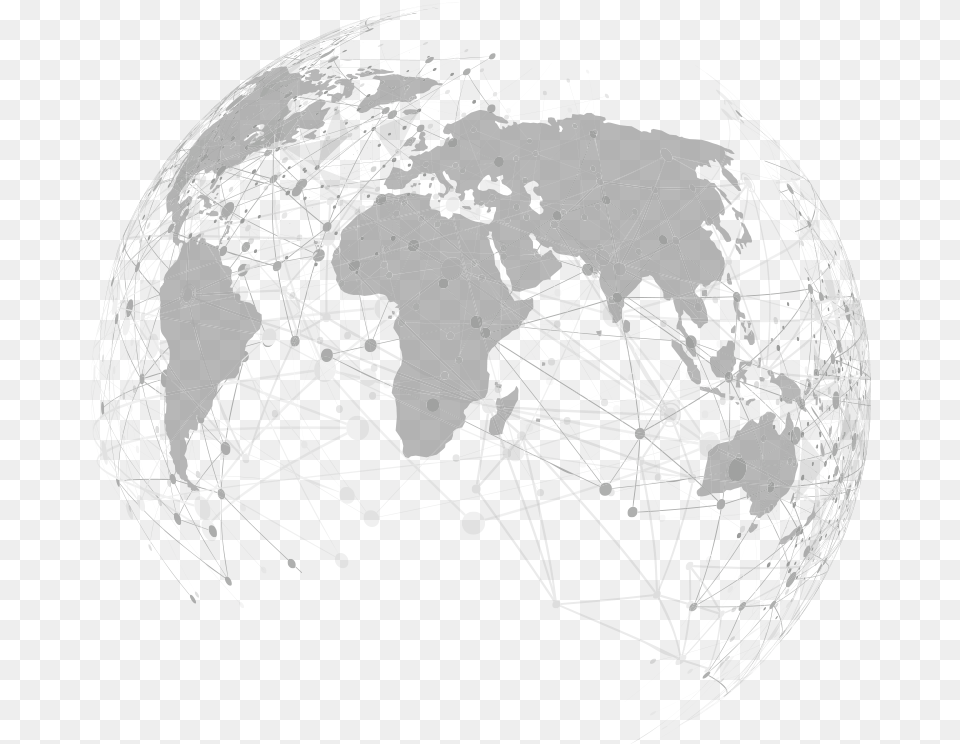 Flat Vector World Map, Astronomy, Outer Space, Planet, Globe Png Image