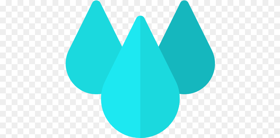 Flat Version Water Drop Icon Nature Rounded Icons, Person, Turquoise, Droplet Png Image