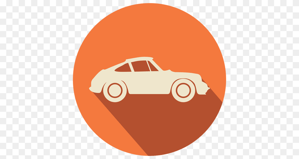 Flat Vintage Car Icon, Sedan, Transportation, Vehicle, Advertisement Png Image