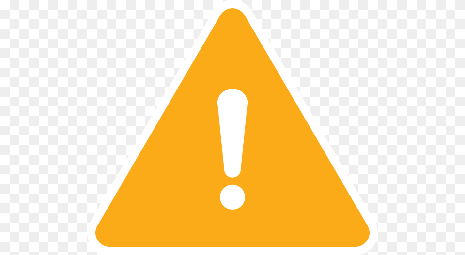 Flat Warning Icon, Sign, Symbol, Triangle, Road Sign Png Image