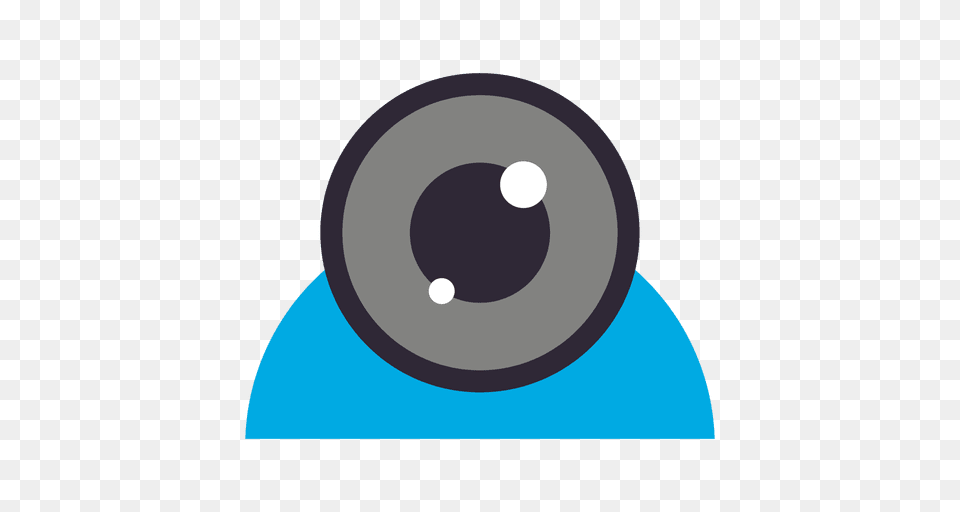 Flat Webcam Icon, Sphere, Lighting, Disk Free Png Download